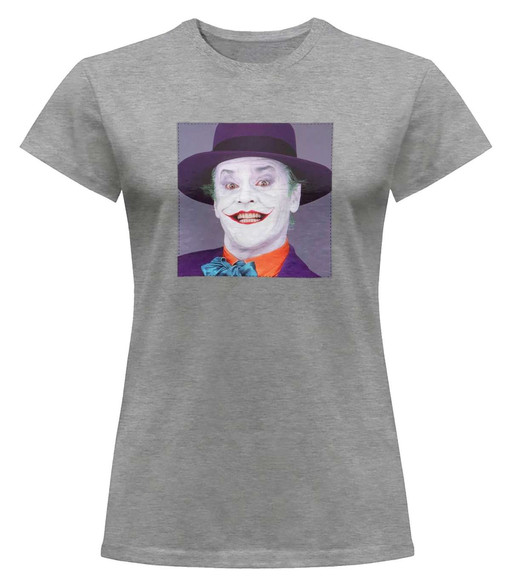 Bluzka damska z naszywką Joker Jack Nicholson 02