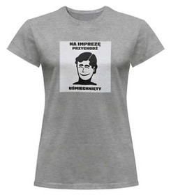 Bluzka damska z naszywką PRL- Impreza