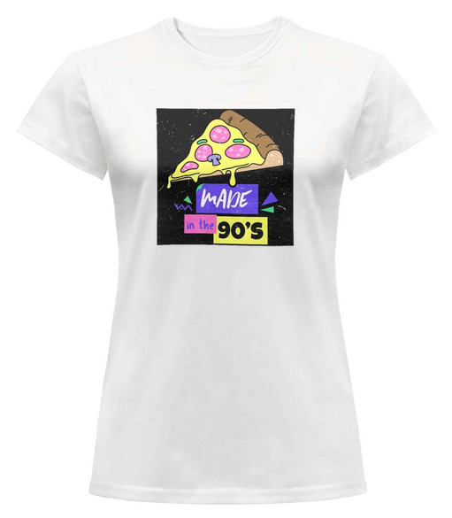 Bluzka damska z naszywką Made in the 90's