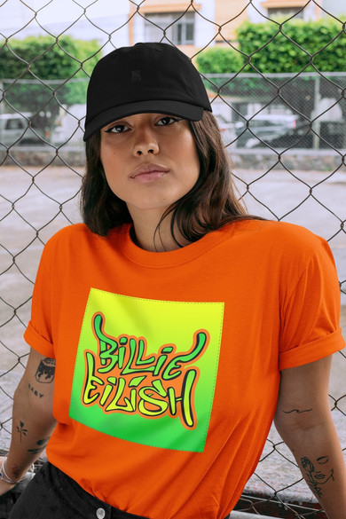 Koszulka z naszywką Billie Eilish 05