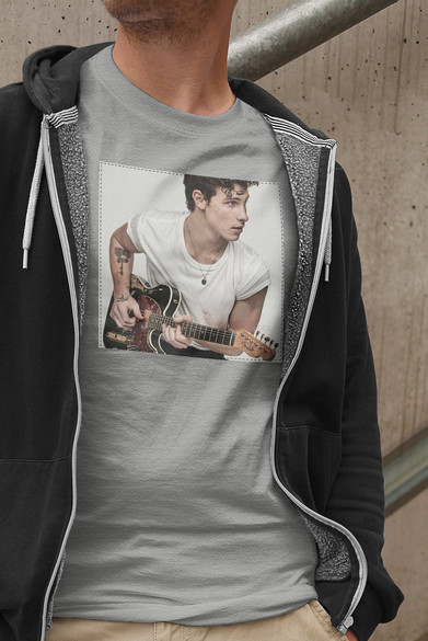 Koszulka z naszywką Shawn Mendes 04