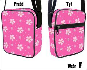 Torba Listonoszka MODNE WZORKI- OUTLET