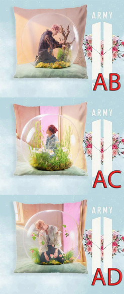 Poduszka BTS DUŻO WZORÓW 40x40