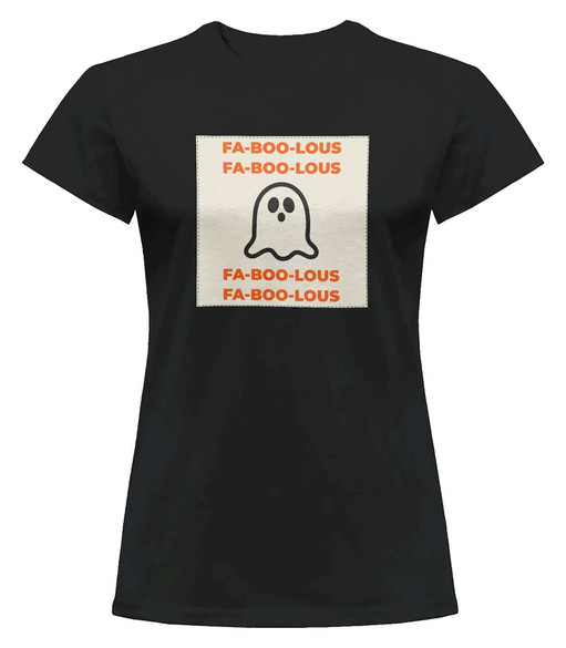 Bluzka damska z naszywką FA-BOO-LOUS