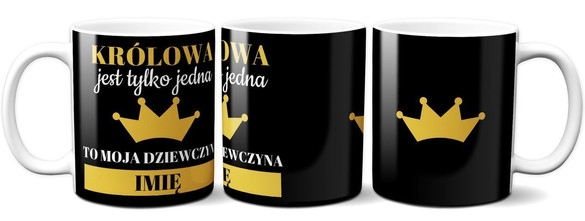 Kubek na Walentynki DODAJ NAPIS!