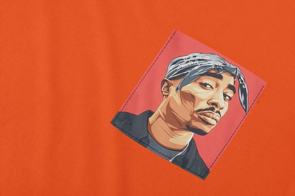 Koszulka z kieszonką TUPAK 01