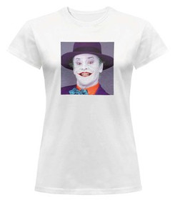 Bluzka damska z naszywką Joker Jack Nicholson 02