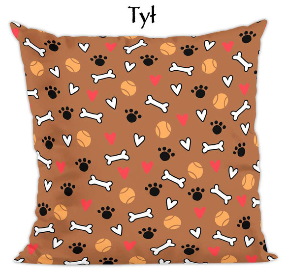 Poduszka  pies, piesek labrador wzorek