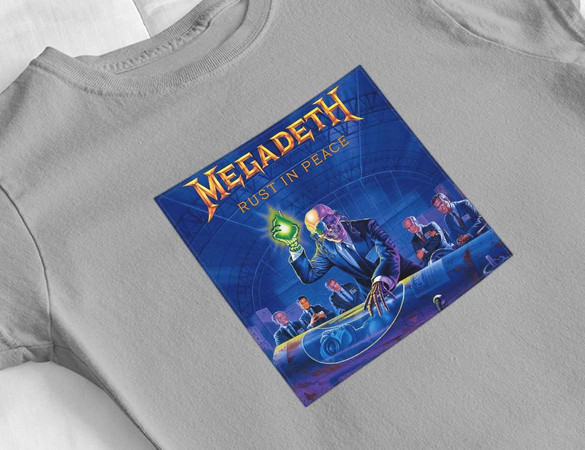 Bluzka damska z naszywką Megadeth Rust in...