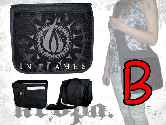 Torba szkolna na ramię IN FLAMES