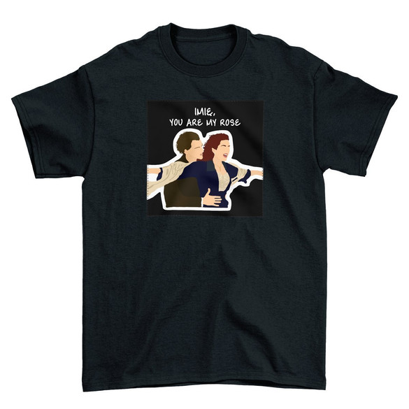 Koszulka z naszywką na Walentynki TWÓJ NAPIS