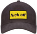 Czapka FUCK OFF bejsbolówka z naszywką