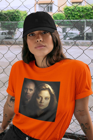 Koszulka z naszywką Milczenie owiec 01