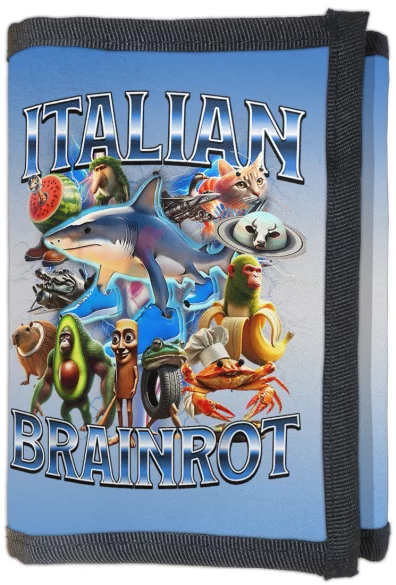 Portfel Italian Brainrot Ekipa większa Stworków włoskich brainrotów