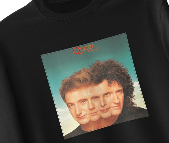 Bluza z naszywką Queen The Miracle