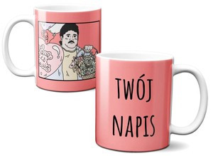 Kubek na Walentynki DODAJ NAPIS!