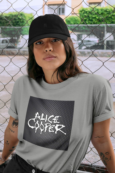 Koszulka z naszywką Alice Cooper  logo