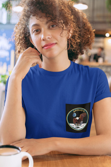 Koszulka z kieszonką APOLLO 11