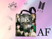 Torba na ramię BTS k-pop FULLPRINT z Polski WZORY