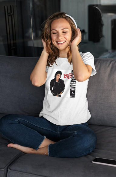 Bluzka damska z naszywką Michael Jackson 04