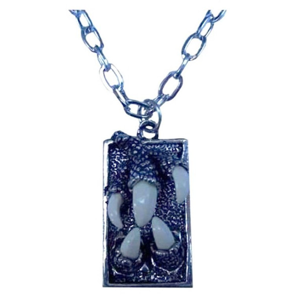 Wisior z łańcuszkiem PAZURY SMOKA