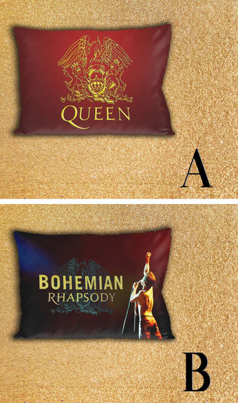 QUEEN Zestaw poduszka kubek WZORY+GRATIS