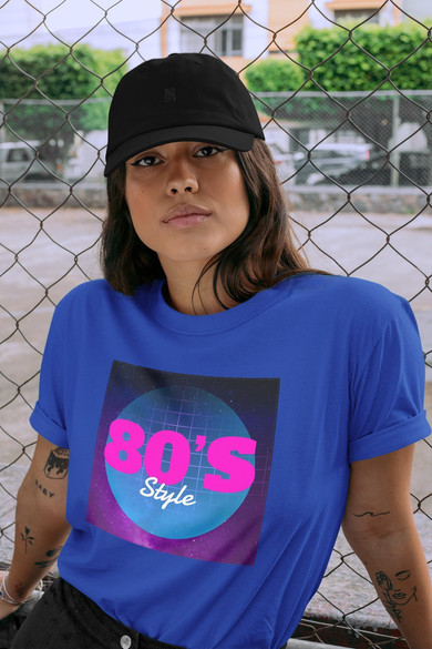 Koszulka z naszywką 80's Style