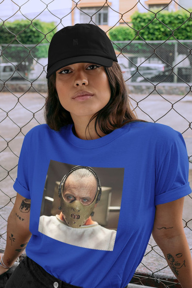 Koszulka z naszywką Hannibal Lecter