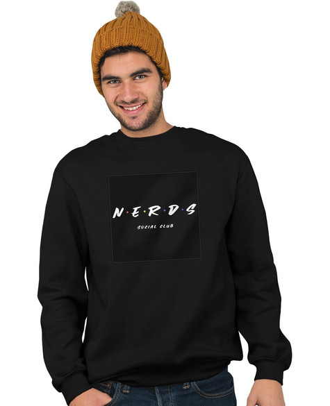 Bluza z naszywką Friends -NERDS