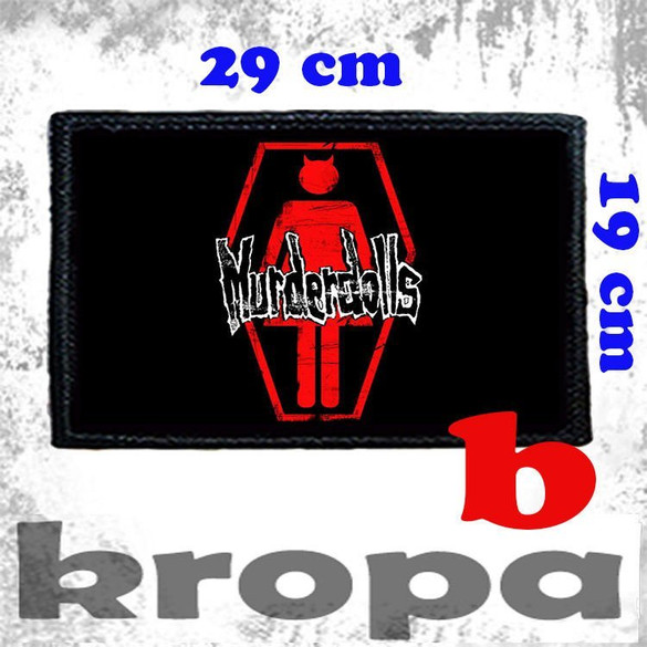 Naszywka duża na ubranie MURDERDOLLS