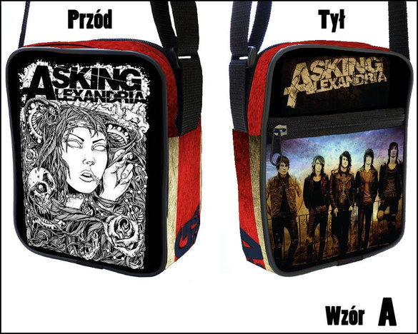 Torba Listonoszka ASKING ALEXANDRIA- OUTLET
