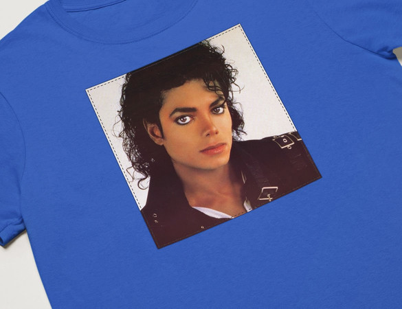 Koszulka z naszywką Michael Jackson 05