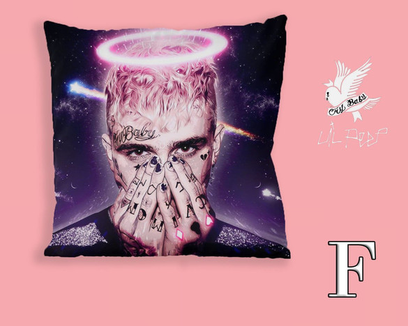 Poduszka LIL PEEP CRY BABY 40x40