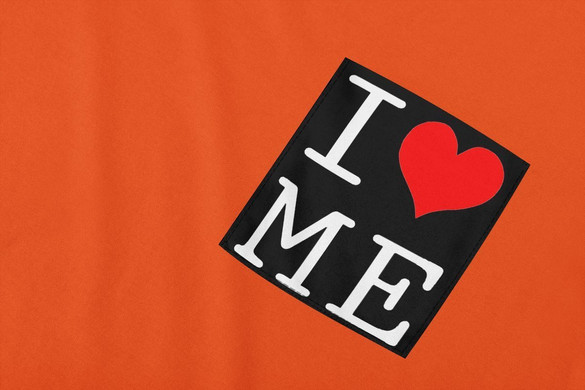 Koszulka z kieszonką I LOVE ME