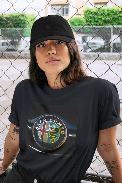 Koszulka z naszywką Alfa Romeo 01