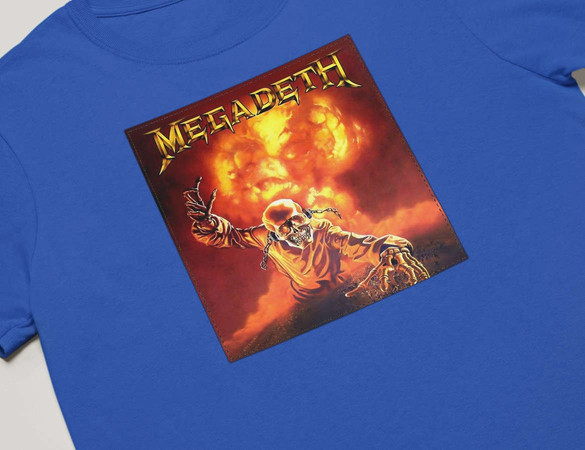 Koszulka z naszywką Megadeth 