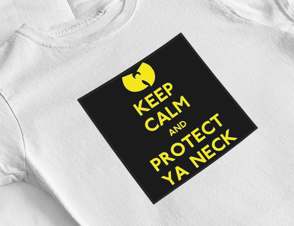Bluzka damska z naszywką Wu-Tang Clan Keep Calm