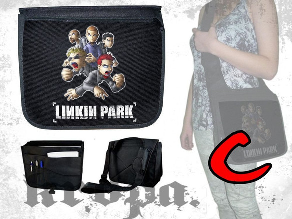 Torba szkolna na ramię LINKIN PARK