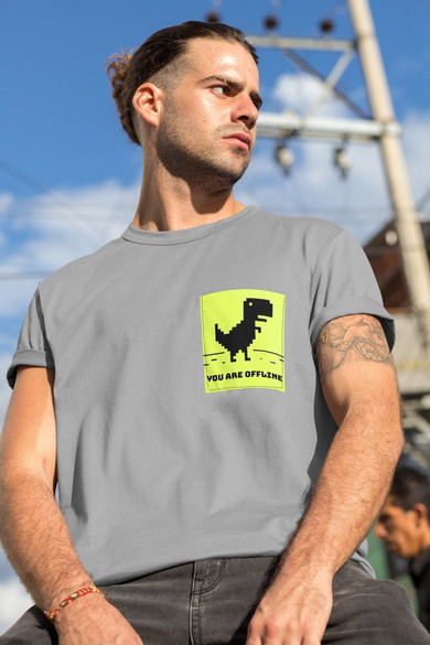 Koszulka z kieszonką OFFLINE