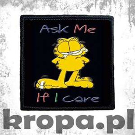 Naszywka ASK ME IF I CARE