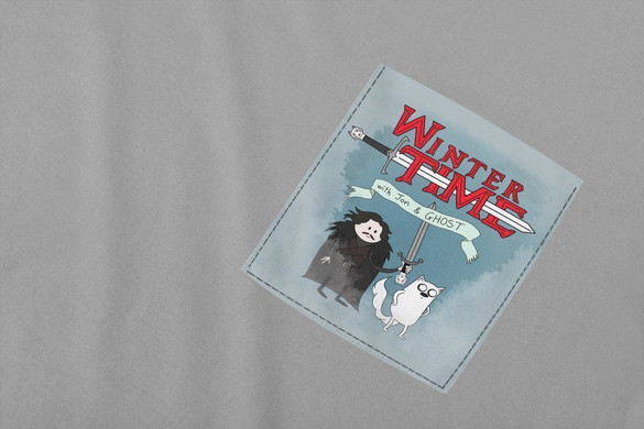 Koszulka z kieszonką WINTER TIME