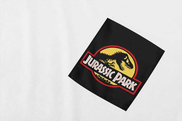 Koszulka z kieszonką JURASSIC PARK LOGO