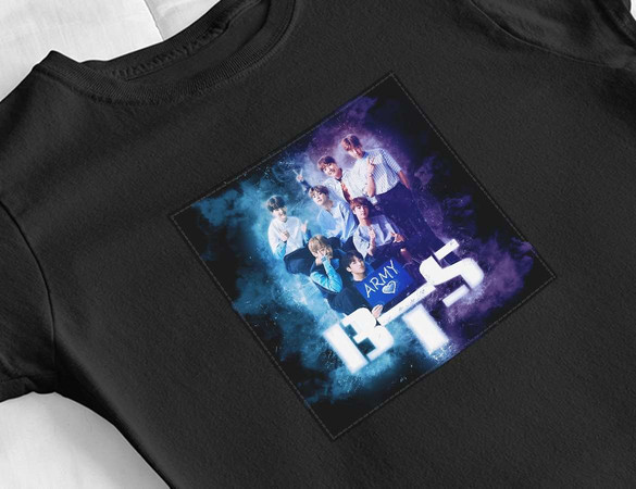 Bluzka damska z naszywką BTS Army 01