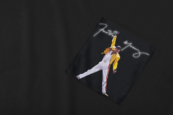 Koszulka z kieszonką QUEEN FREEDIE