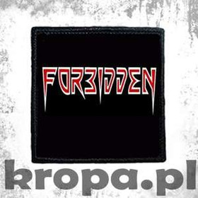 Naszywka FORBIDDEN LOGO