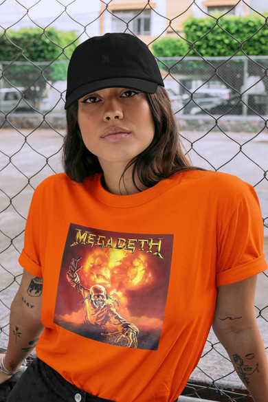 Koszulka z naszywką Megadeth 