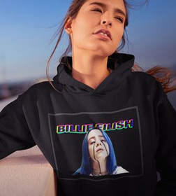 Bluza z naszywką BILLIE EILISH