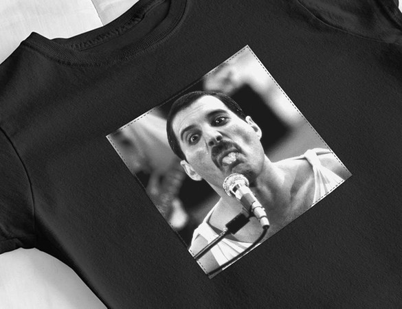 Bluzka damska z naszywką Queen Freddie Mercury 1