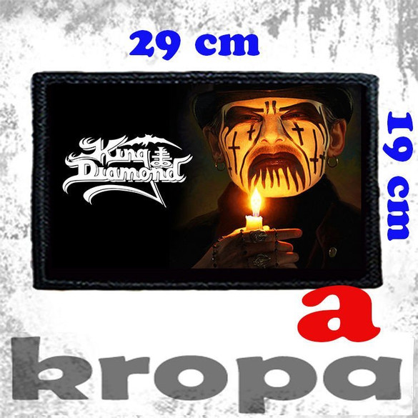 Naszywka duża na ubranie KING DIAMOND