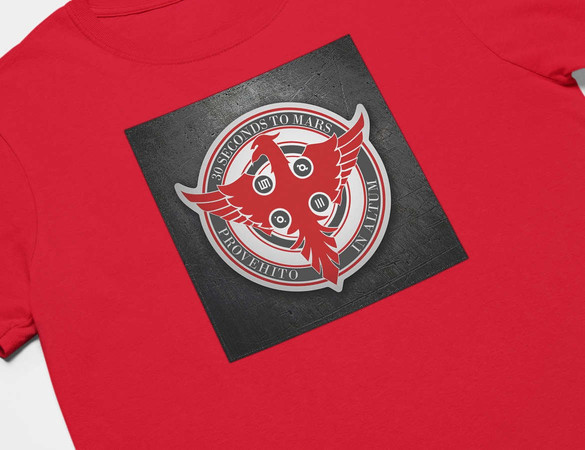 Koszulka z naszywką 30 Seconds To Mars 2